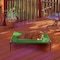 Pet Adobe Elevated Portable Pet Bed Cot-Style 30 in x24 in x7 in for Dogs and Small Pets, Indoor/Outdoor, Green 588609JJG - alternate 6